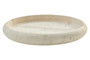 Tibor Travertine Round Tray