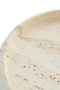 Tibor Travertine Round Tray