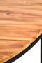 Greenwich Fir Wood Round Coffee Table Seconds