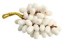 Zoro Small White Marble Decorative 50 Grapes