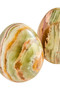 Oleena Onyx Set of 2 Decorative Eggs