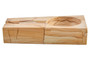 Tiago Teak Wood Effect Marble Cigar Ash Tray
