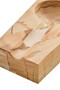 Tiago Teak Wood Effect Marble Cigar Ash Tray