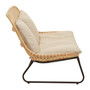 Manado Natural Rattan Sofa with Cushions