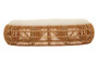 Manado Natural Rattan Long Bench with Cushion
