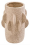 Sidra Small Cream Textured Vase