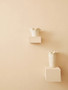 Sonata Large Cream Fluted Vase