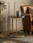 Novo Silver Cage Design Side Table