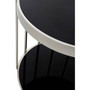 Novo Silver Cage Design Side Table Novo Silver Cage Design Side Table