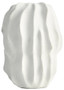 Broc Small White Textured Vase