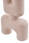 Broc Small Sandstone Effect Sculptured Vase