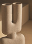 Broc Small Sandstone Effect Sculptured Vase