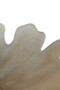 Galene Fluted Natural Glass Plate