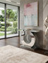 Gianara Mirrored Console Table