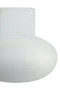 Gabi Small Opaque White Glass Vase