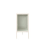 Addison Warm White Metal Fluted Glass Door Sideboard