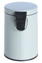 Parker 3 Litre Grey Pedal Bin