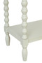 Heritage Two Drawer Bobble Detail Ivory Wooden Console Table