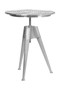 Avro Aluminium Side Table with Rivets