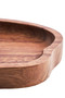 Kora Acacia Wood Medium Irregular Serving Plate and Tray