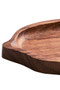 Kora Acacia Wood Medium Irregular Serving Plate and Tray
