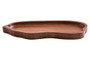 Kora Acacia Wood Medium Organic Shape Serving Plate and Tray