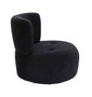 Passa Texture Curve Lounge Swivel Chair