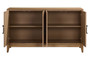 Dimaro Natural Four Door Sideboard
