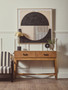 Dimaro Natural Two Drawer Console Table