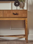 Dimaro Natural Two Drawer Console Table