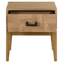 Dimaro Natural One Drawer Side Table