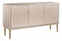 Dusino Three Door Flute Detail Sideboard