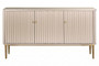Dusino Three Door Flute Detail Sideboard