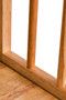 Heva Three Tier Tropical Hevea Wood Stackable Shelf Unit