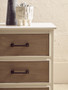 Heritage White Wooden Chest of 3 Drawer