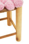 West Village Pink Pom Pom Stool