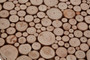 Lacuna Fir Wood Mosaic Disc Round Side Table