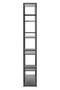 Acero Black Metal Multi Tier Shelf Unit