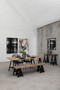 Hampstead Pine Wood And Iron Dining Table