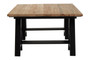 Hampstead Pine Wood And Iron Coffee Table