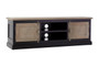 Kensington Townhouse Grey Wash and Antique Black Media Unit