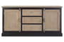Kensington Townhouse Grey Wash and Antique Black Sideboard