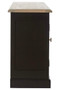 Kensington Townhouse Grey Wash and Antique Black Sideboard