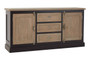 Kensington Townhouse Grey Wash and Antique Black Sideboard