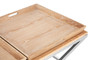 Holland Park Coffee Table with Oak Wood Tray Tops