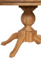 Lyon Natural Oak Wood Round Dining Table