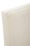 Lyon Linen Dining Chair with Oak Wood Whitewash Finish