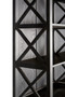 Lyon Black Birchwood Large Cabinet