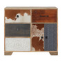 Marwar Mango Wood and Leather Sideboard