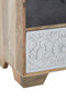 Marwar Mango Wood and Leather Sideboard